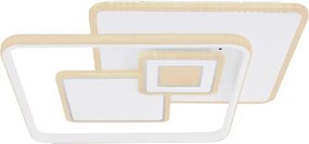 Globo 48441-50SH - plafonieră LED dimabilă RODERICK 50W/230V 50,3x50,3 cm + telecomandă