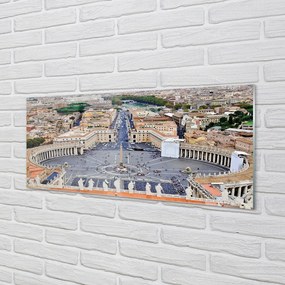 Panouri de sticlă Roma Vatican panoramă pătrat