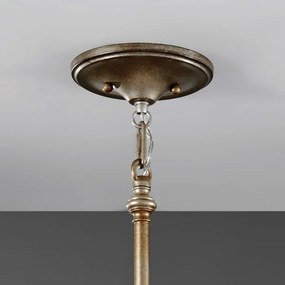 Lustră pe tijă Feiss FE-LUCIA-P-C LUCIA 1xE27/60W/230V