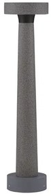 Stalp LED din ciment pentru exterior IP65 Cram Gray H-50cm