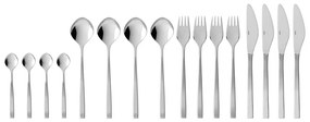 Tacâmuri argintii din oțel inoxidabil 16 buc. Fuga – Gense