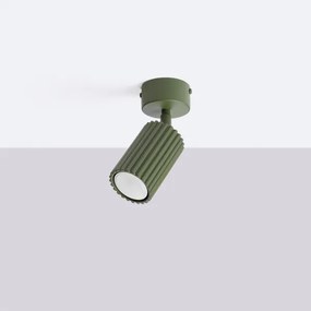 Sollux SL.1915 - Spot KARBON 1xGU10/10W/230V verde