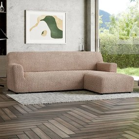 Gaico Huse bielastice MOSAICO bej canapea cu otoman dreapta (l. 170 - 300 cm)
