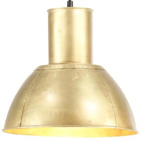 Lampa suspendata, 25 W, culoare alama, rotund, 28,5 cm, E27 1, Alama,    28.5 cm