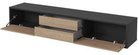 Masă TV Fiora 39 (antracit + stejar uleios). 1066465