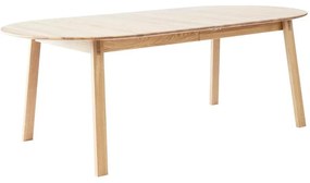 Masă de dining în culoare naturală extensibilă din lemn de stejar 100x220 cm Amalfi – Hammel Furniture