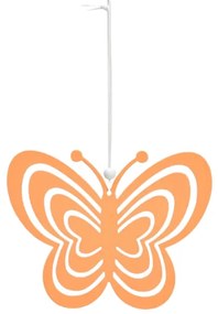 Fluture metalic de agatat PASTEL BUTTERFLY - mai multe culori Culoare: Portocaliu
