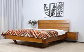 Pat lemn masiv Antico Madrid Fag Personalizabil - 200x200, Fara noptiera