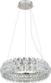 Lustra suspendata LED cu cristale K9 DIANN