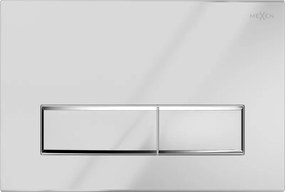 Mexen Fenix Air 09 buton pneumatic pentru clătire, crom lucios - 6A0901