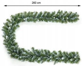 Decorațiune de Crăciun GIRLANDA 260 cm