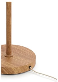 Lampadar în culoare naturală cu abajur textil (înălțime 159 cm) Dania – Light &amp; Living