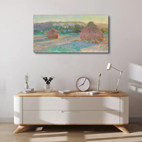 Tablou canvas Căpioare de fân Monet