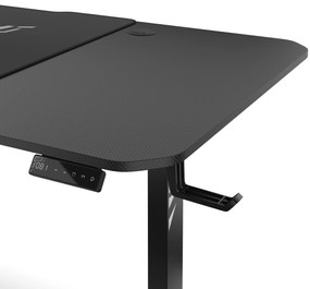 Birou Cu Înalțime Reglabilă Diablo X-Tensio 1600 Negru