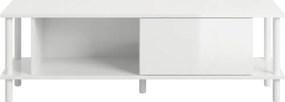 OFERTA Comoda TV PARIS 150 cm, alb II. calitate