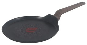 Tigaie pentru clatite Oliver Voltz Paris OV54422F26, 26x1.5 cm, Acoperire antiaderenta, Senzor de caldură, Inductie, Negru