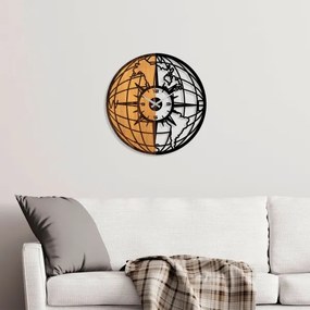 Ceas de perete d. 56 cm 1xAA lemn/metal
