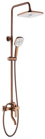 Set baterie de dus Argus cupru periat MY2021-77C