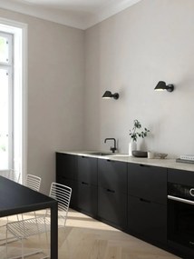 Aplica de perete design modern Stay negru