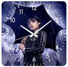 Ceas de perete Wednesday Addams