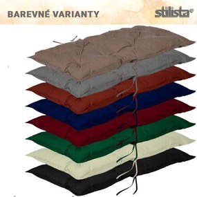 STILISTA pernă pentru scaune joase, 2 buc, antracit