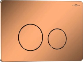 Mexen Tex 06 buton de spălare oțel inoxidabil, aur roz lucios - 6106-09