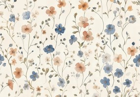 Fototapet - Flori pastelate (147x102 cm)