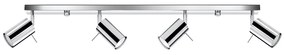 Sollux Lighting Ring lampă de tavan 4x40 W crom SL.0731