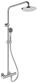 Set de duș cu baterie termostatică LAUFEN HF500957100600 CITYPRO crom