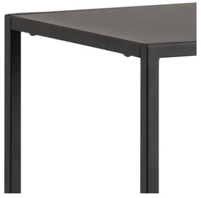 Bibliotecă neagră din metal 80x86 cm Newcastle – Actona