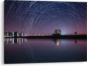 Tablou cu cerul nocturn și stele (70x50 cm)