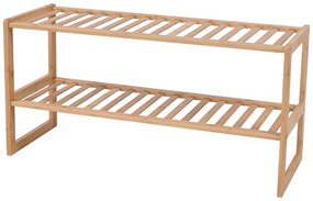 Raft pentru pantofi B010 NAT, bambus