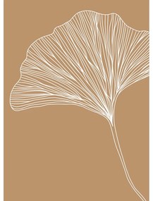 Poster 29x41 cm Gingko – Veronika Boulová