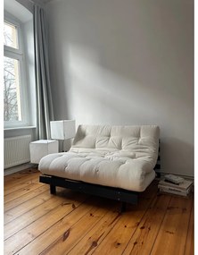 Canapea gri extensibilă 140 cm Roots Black Night – Karup Design