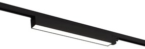 Modul liniar LED pentru sina trifazata MAXLIGHT, LINEAR TRACK BLACK
