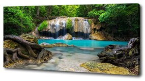 Tablouri tipărite pe pânză Cascada din pădure
