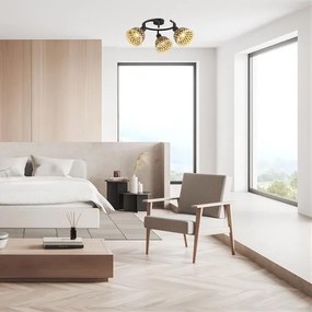 Plafoniera design decorativ bambus Lance 3L