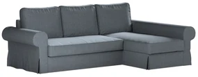 Husa canapea extensibila cu sezlong Backabro
