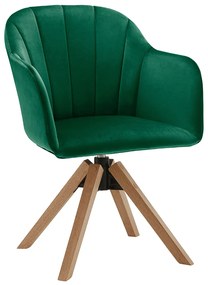 Scaun birou Daine (Fag + smaragd). 1034255