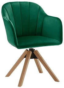 Scaun birou Daine (Fag + smaragd). Promo -57%. 1034255