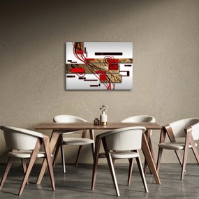 Tablou cu abstracție (70x50 cm)