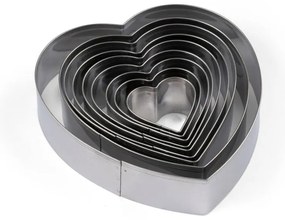 Forme de aluat 9 buc. Heart – Blomsterbergs