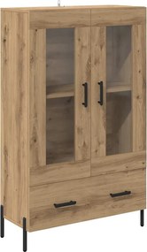 vidaXL Bufet Corona Stejar Artizanal 69,5 x 31 x 115 cm Lemn compozit