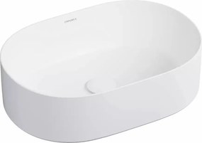 Lavoar pe blat Omnires Mesa alb mat 46 x 31.5 cm