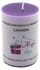 Lumânare parfumată Magic Days lavandă 7.5cm