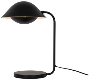 Veioza, lampa de masa design modern Freya negru