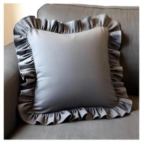 Față de pernă din amestec de bumbac 40x40 cm Ruffled – Mila Home