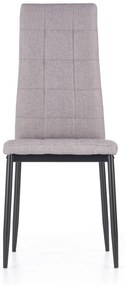 Scaun tapitat K292 gri - H 98 cm