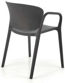 Scaun de grădină Karma K491 (negru). 1118273