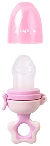 Suzeta pentru alimentare cu fructe si legume, diversificare bebelusi,    Aliment-up,   Rose